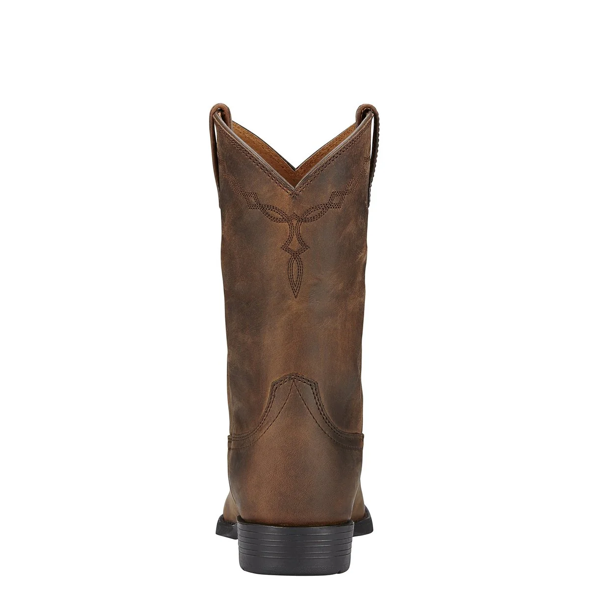 Ariat Kid's Heritage Roper Distressed Brown - Image 3