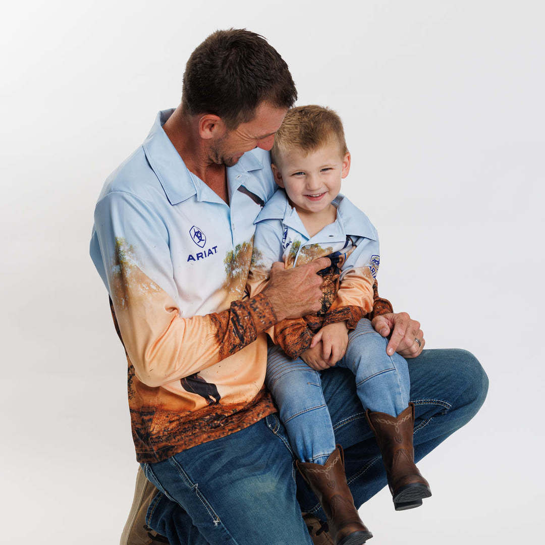 Ariat Unisex Fishing Shirt Helimuster - Image 3
