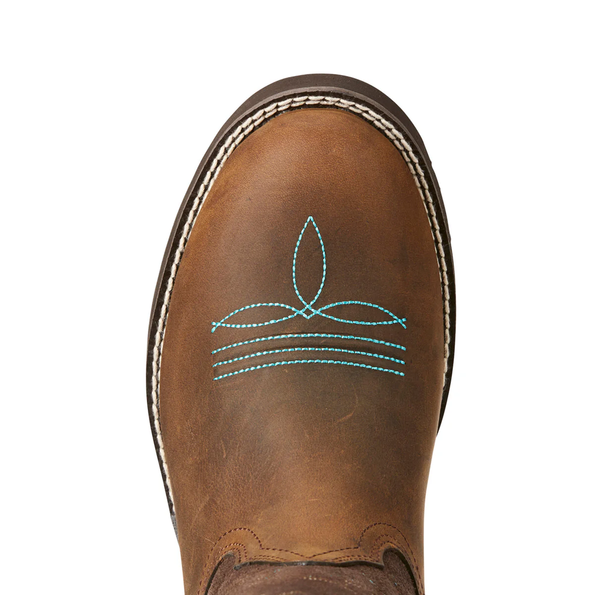 Ariat Women's Delilah Round Toe Distress Brown - Image 3