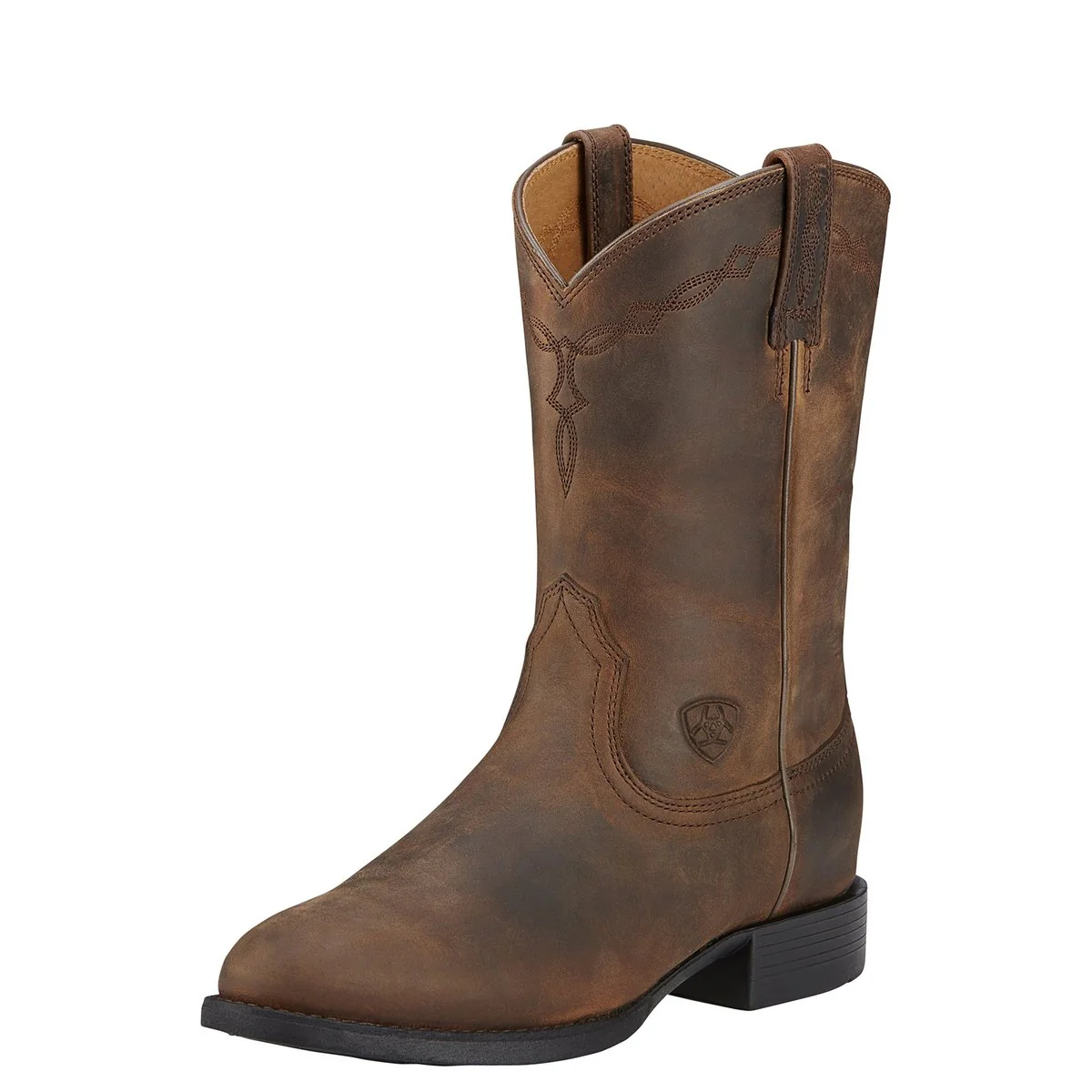 Ariat Women's Heritage Roper Distressed Brown - Image 8