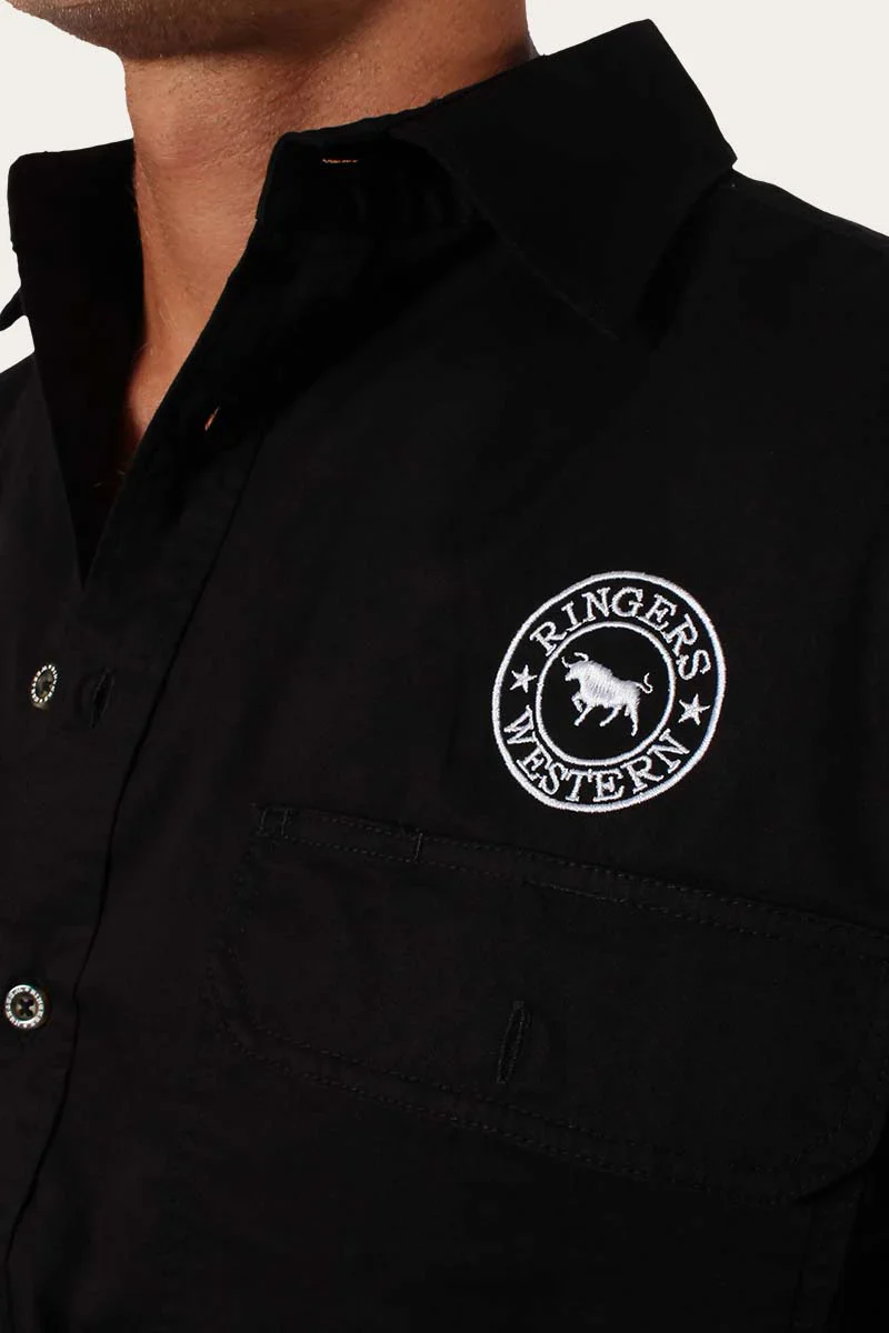 Ringers Western Hawkeye Mens Full Button Work Shirt - Image 3