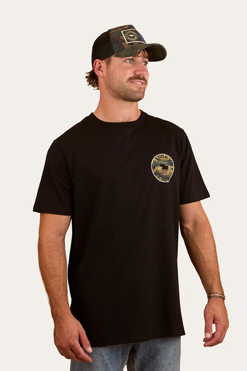Ringers Western Signature Bull Mens Loose Fit T-Shirt - Image 6