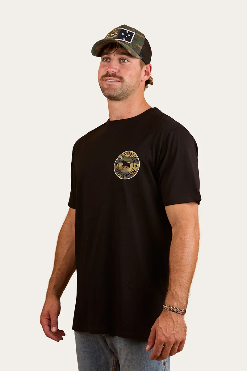 Ringers Western Signature Bull Mens Loose Fit T-Shirt - Image 7