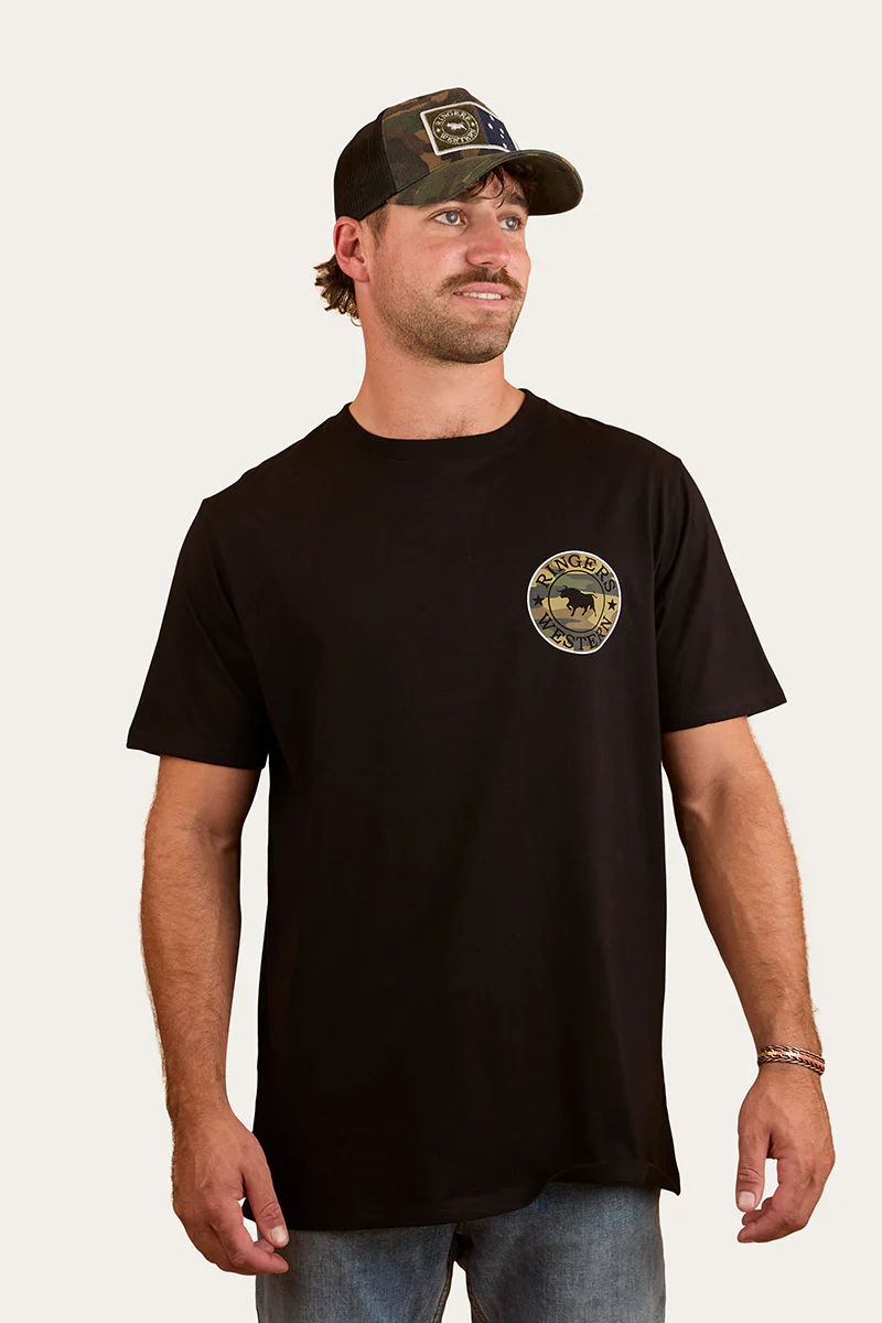 Ringers Western Signature Bull Mens Loose Fit T-Shirt - Image 8